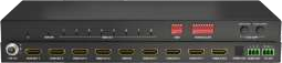 1 x 8 HDMI 2.0 Splitter with Audio De-embedding and Control