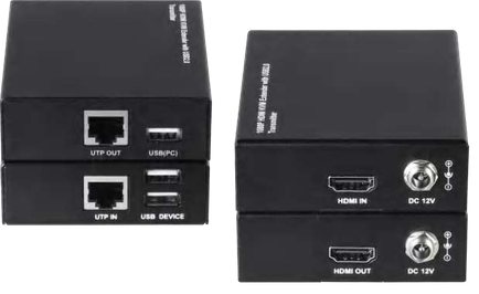 80m 1080P KVM Extender with USB2.0